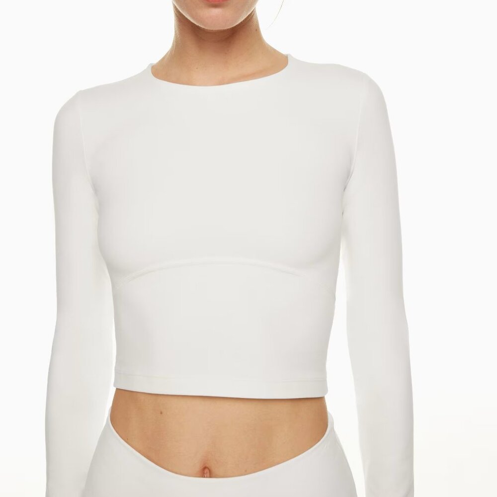 Aritzia TnaBUTTER Bound Longsleeve Top